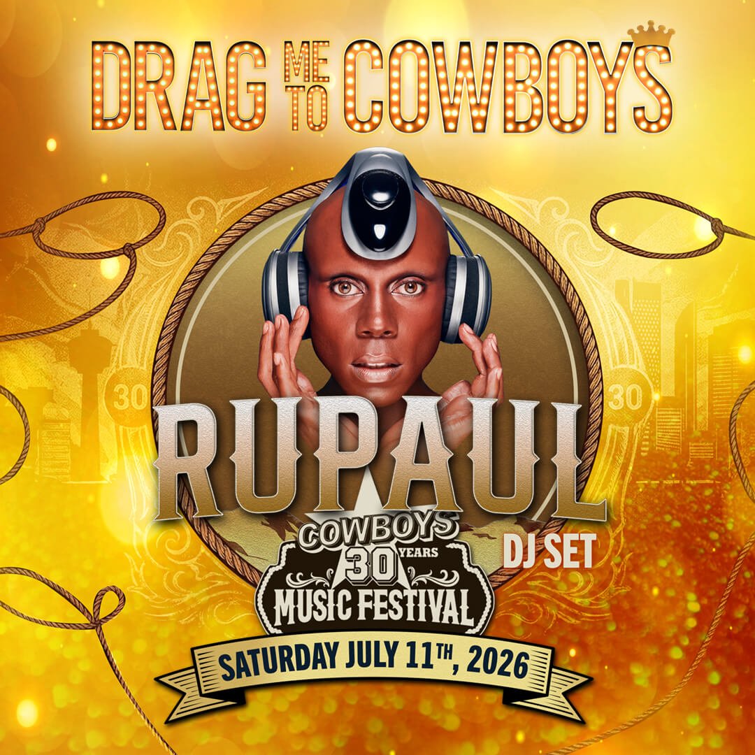 Image of rupaul for the drag me to cowboys event