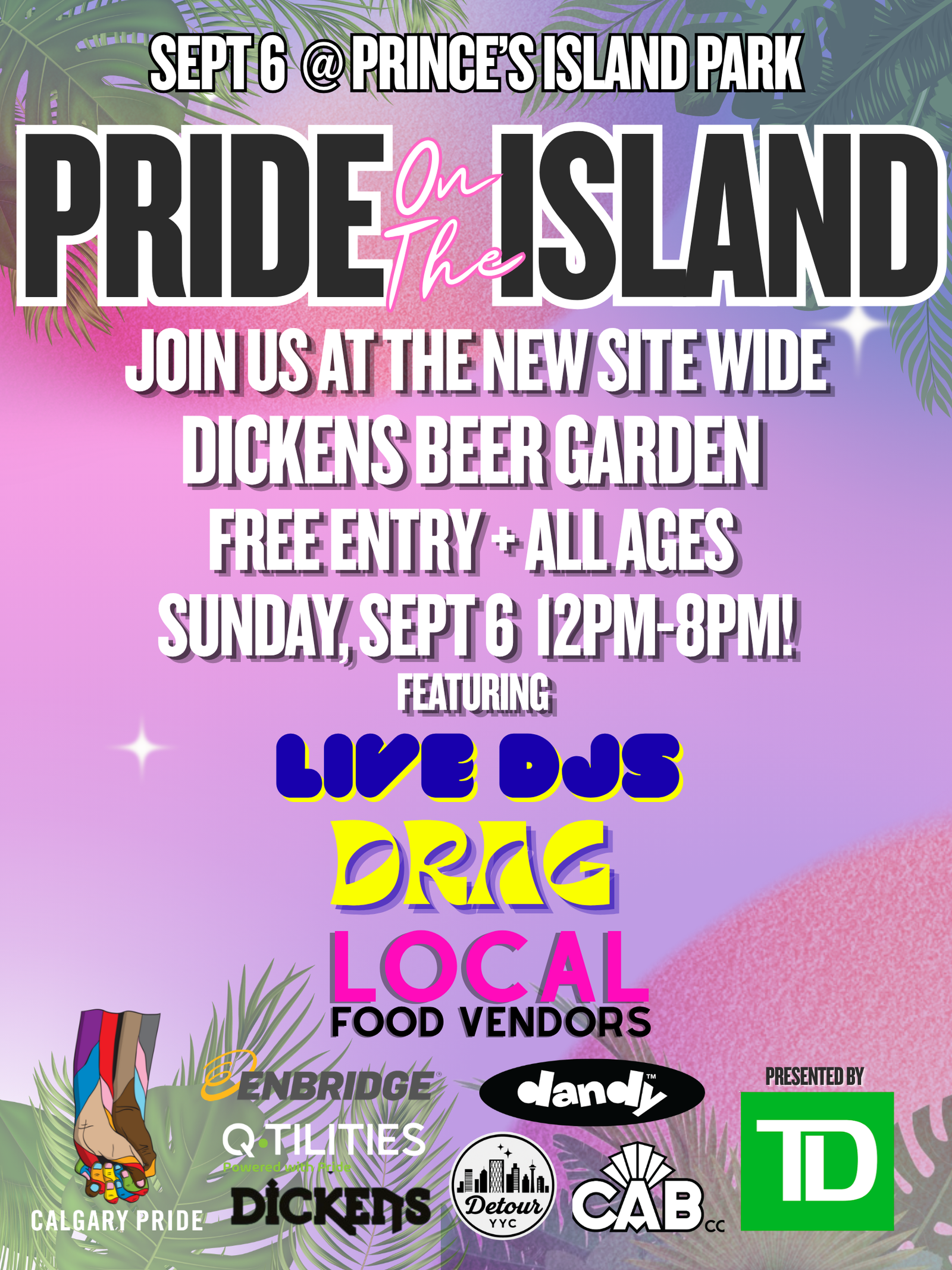Pride on the Island Sunday